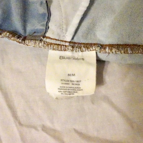 Bluenotes Light Wash Denim Overalls/Shortalls - Picture 9 of 9